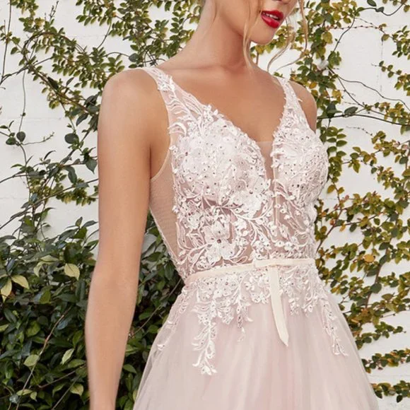 Andrea And Leo Dresses Nudeblush Prom Party Evening Aline Long